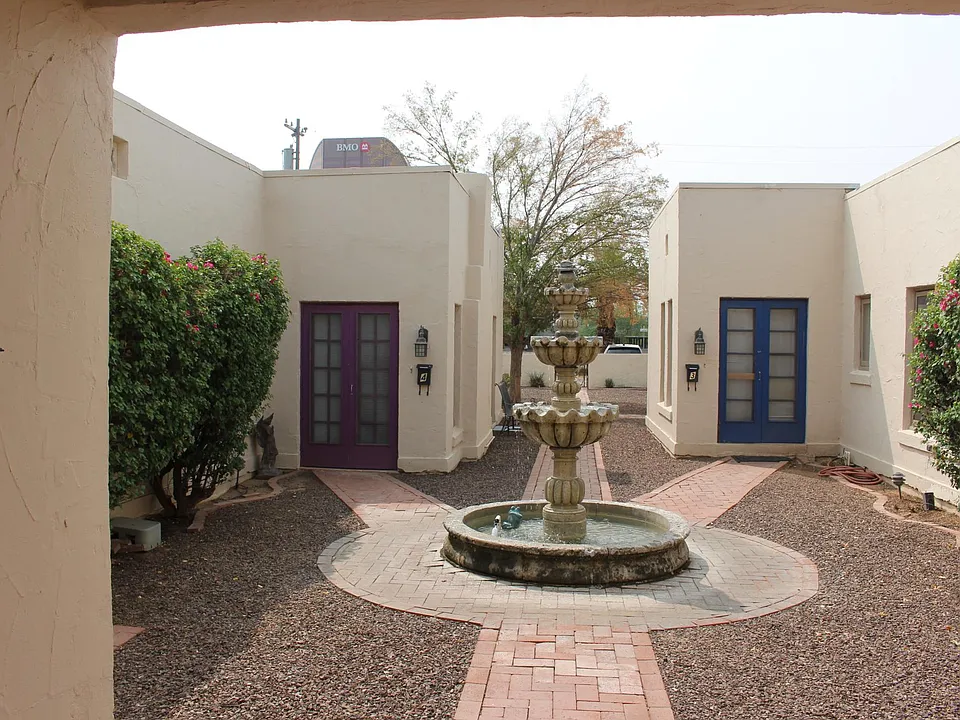 Shared courtyard