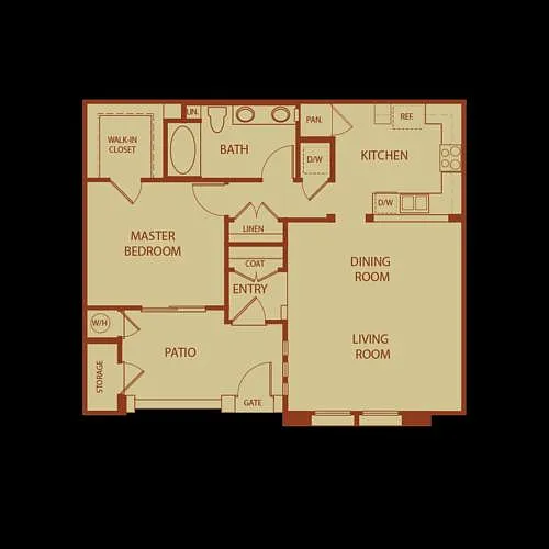 Floor plan Bogart