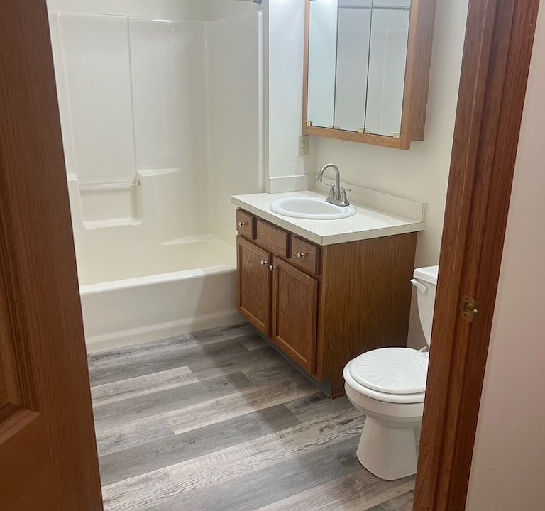 4-B Secondary Bath with shower/tub
