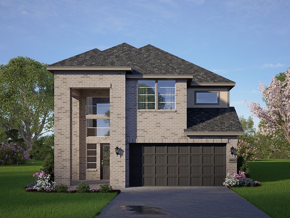 Elevation B - Brick Exterior