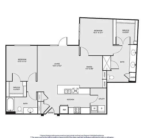 Floor plan B3