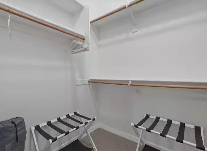 Functional drying area to make longer stays effortless.