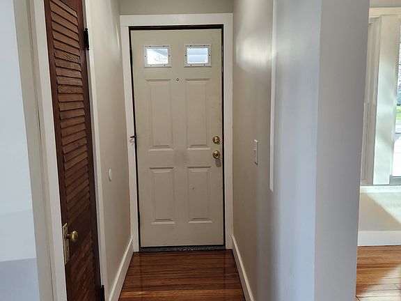 View from diningroom looking at front door.