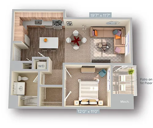 Floor plan A1