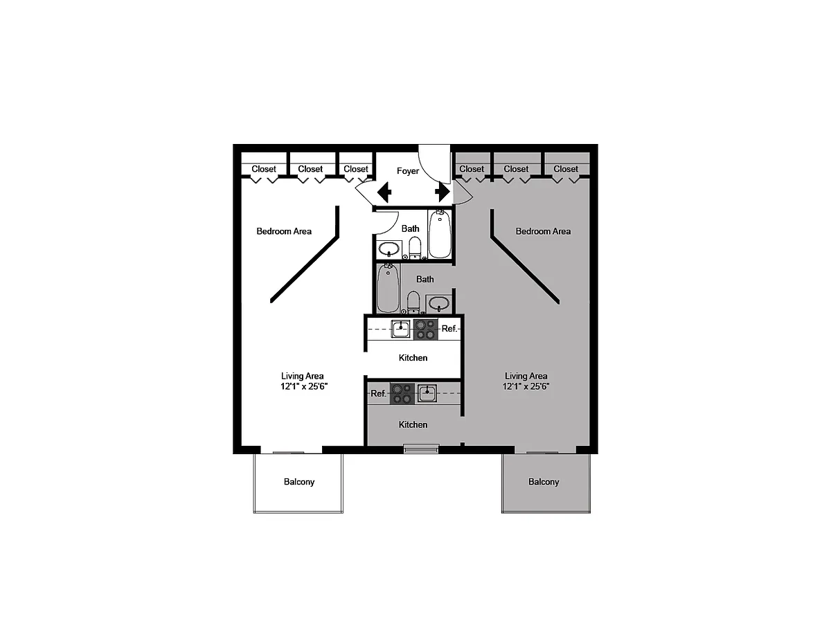 Floor plan Studio