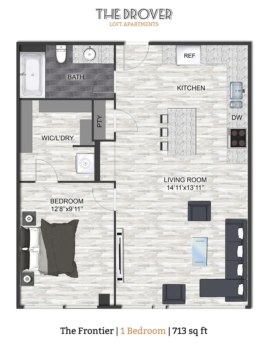 Floor plan The Frontier