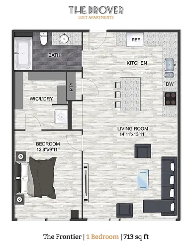 Floor plan The Frontier