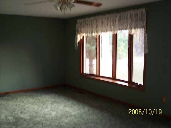 Living room bay window