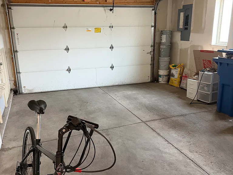 HEATED garage - so nice in the winter!
