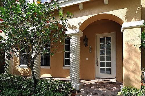 Relax on your shady front porch...