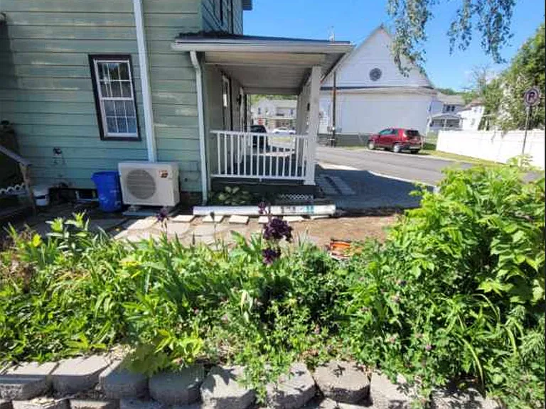 Small Garden, Mini Split, Front Porch