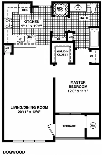 Floor plan Dogwood
