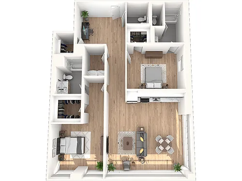 Floor plan B2
