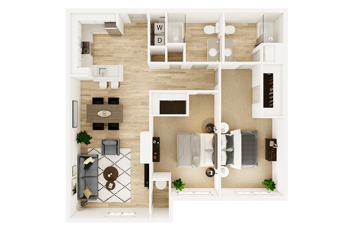 Floor plan Hawkes