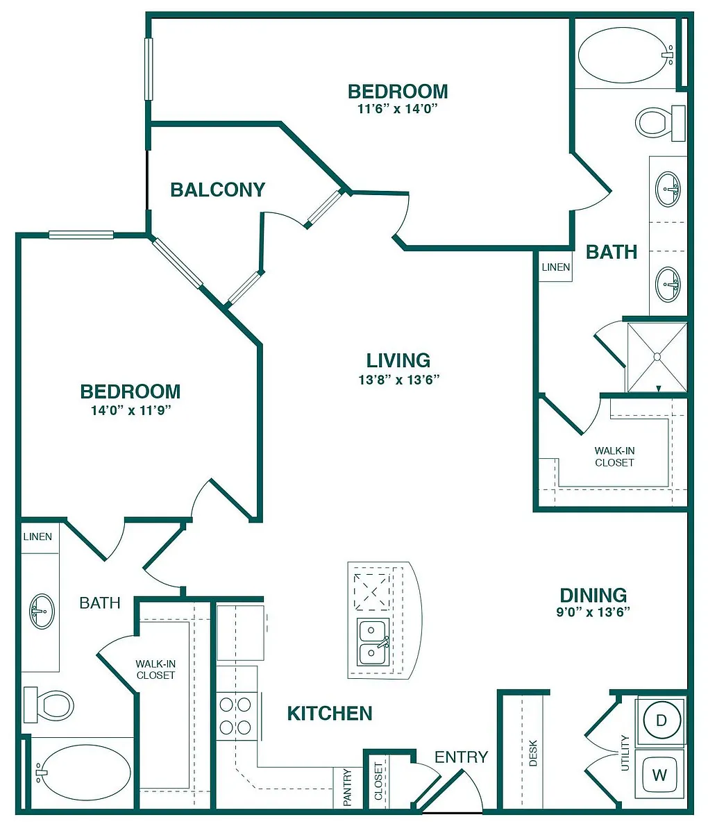 Floor plan The Aberdeen