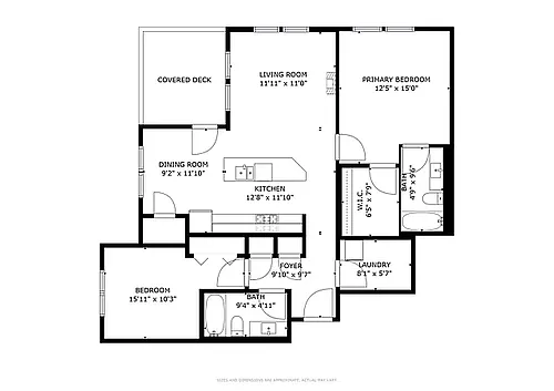 Floor plan 2BR