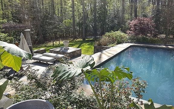 Pool from Upper Patio