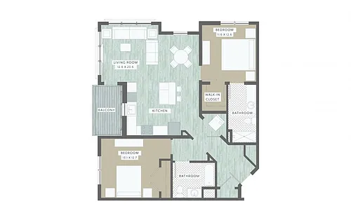 Floor plan Bala (B3)