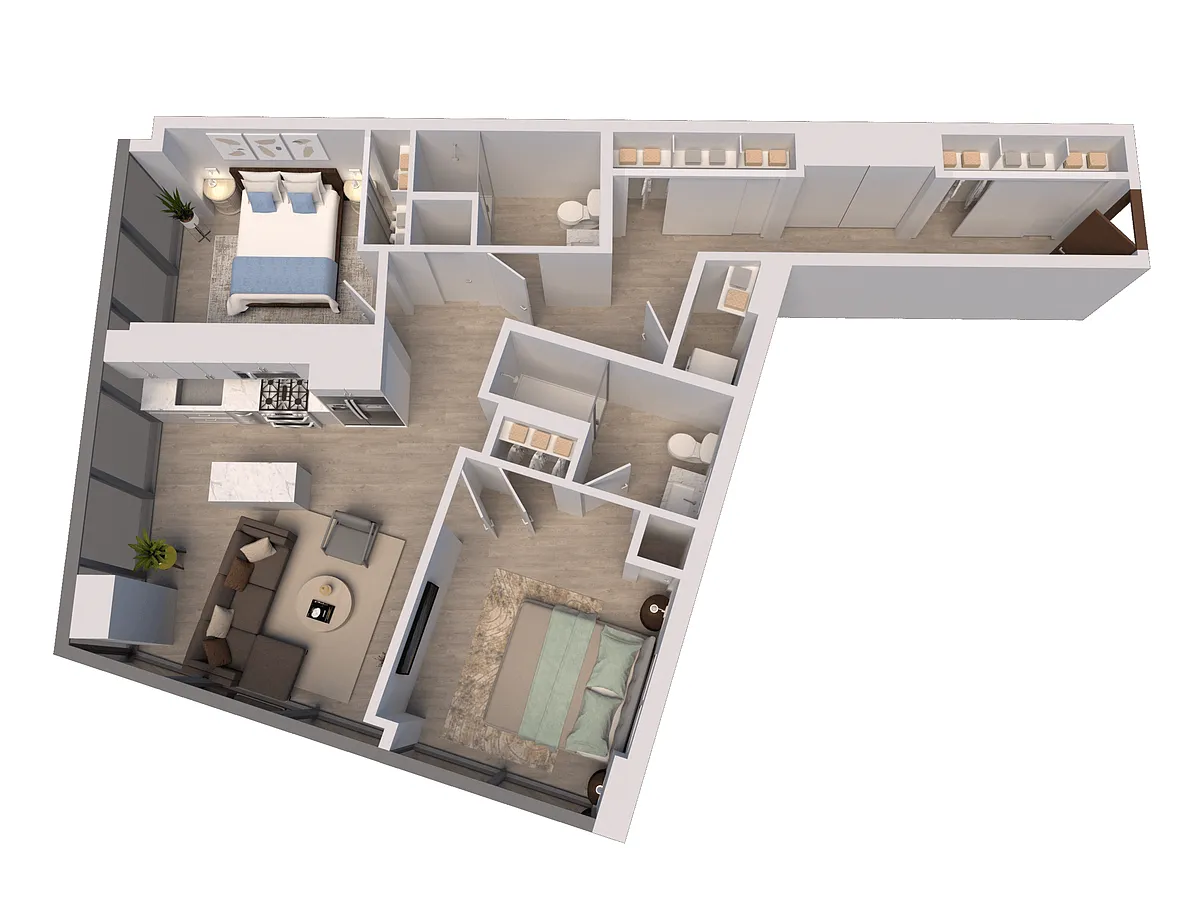 Floor plan B12