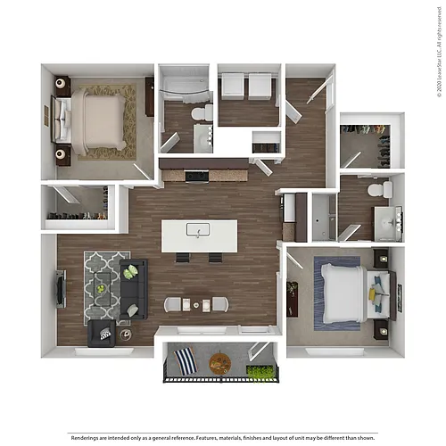 Floor plan Hadley