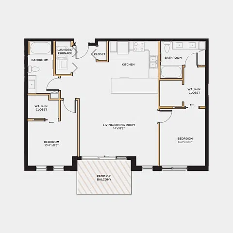 Floor plan B3