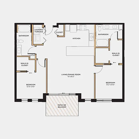 Floor plan B3