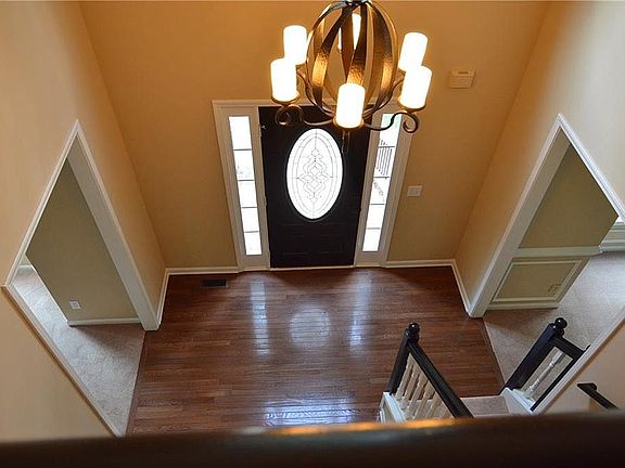 Foyer view from Upstairs.