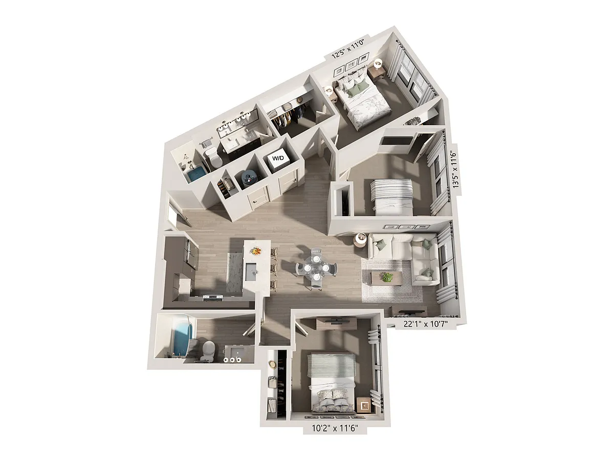 Floor plan C1