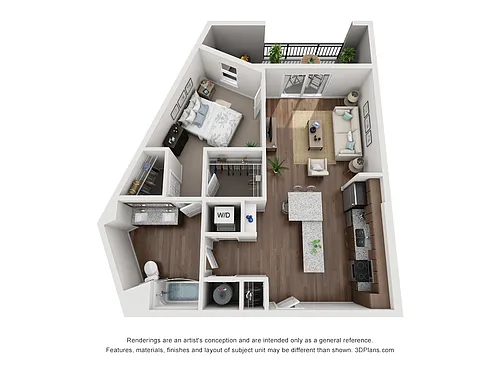 Floor plan A3b