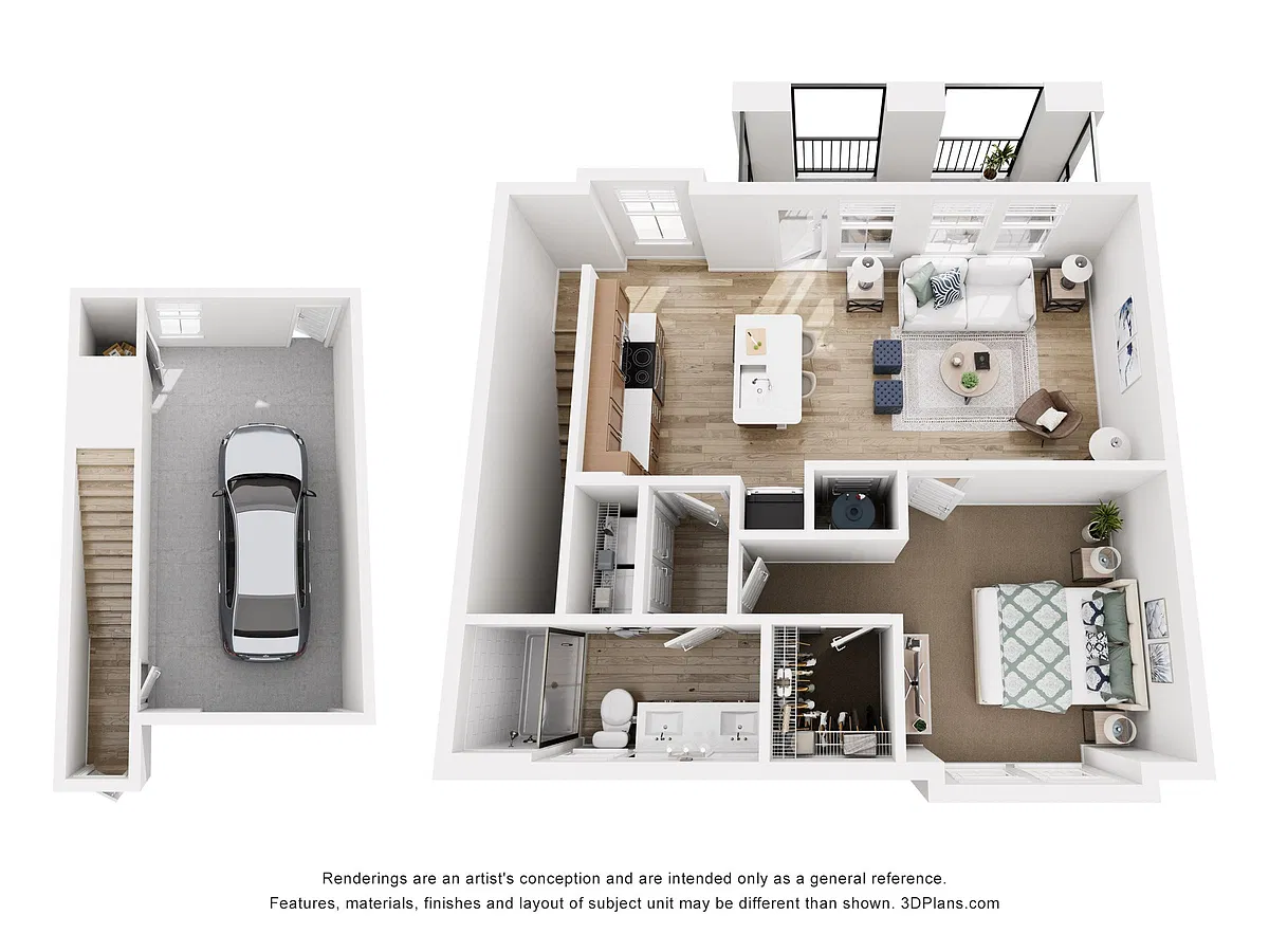 Floor plan The Bluebird
