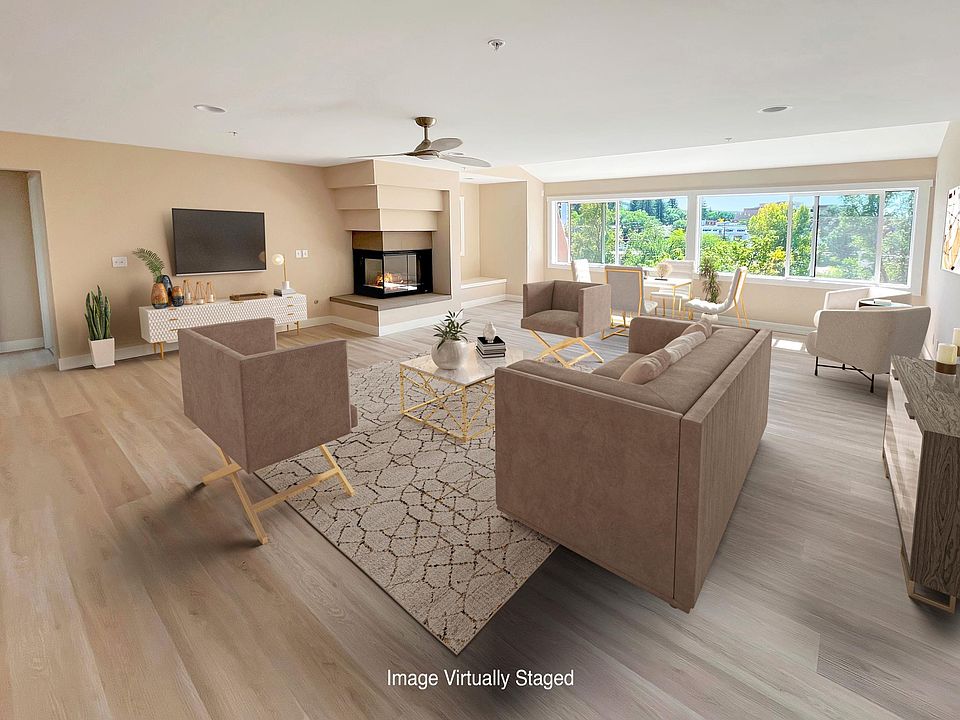 Large open living room