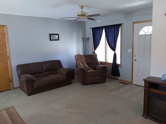 Upstairs living area