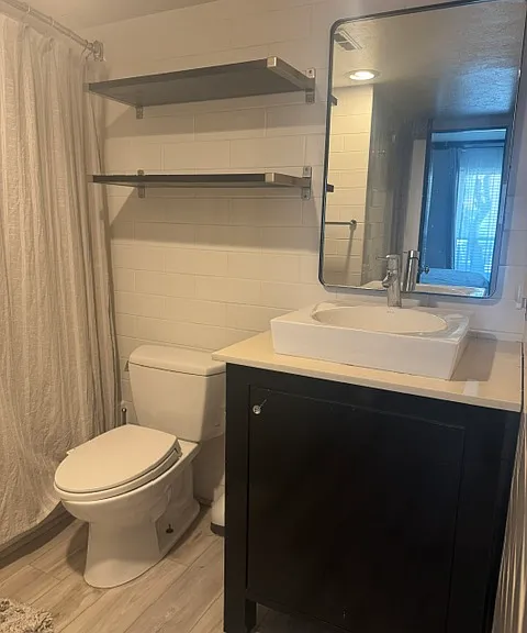 Updated bathroom
