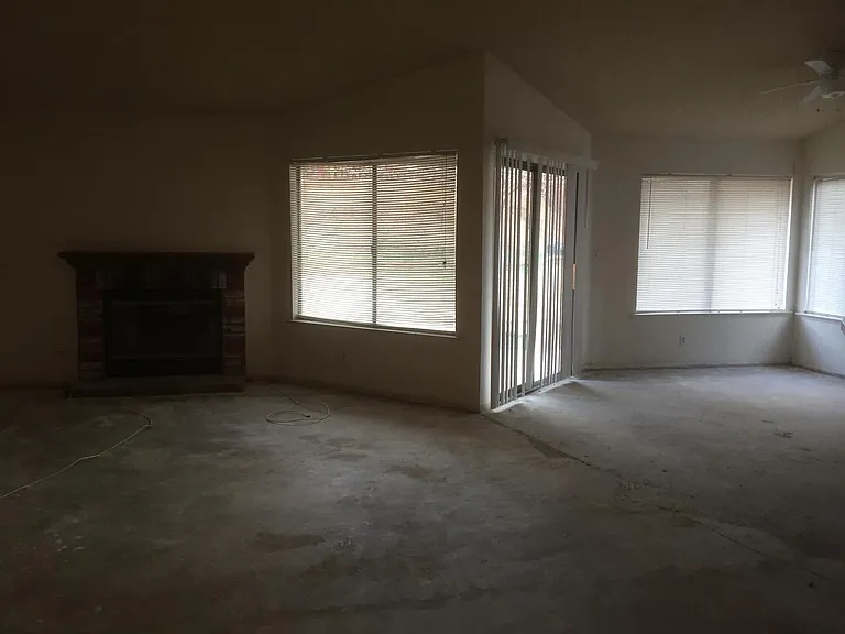 living room and dining room
