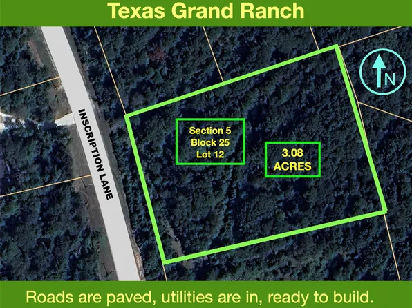5-25-12 Inscription Ln Lot 12, Huntsville, TX 77340
