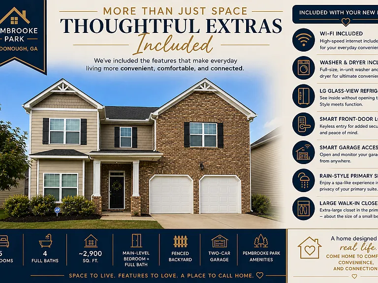 Extras included at no extra cost!