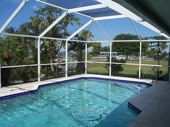 Pool with River View