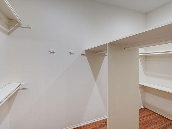Extra Large walk in closet in Master bedroom