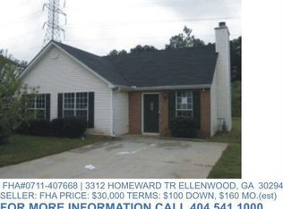 3312 Homeward Trl, Ellenwood, GA