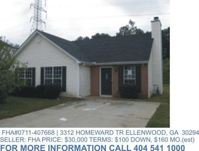 3312 Homeward Trl, Ellenwood, GA, 30294