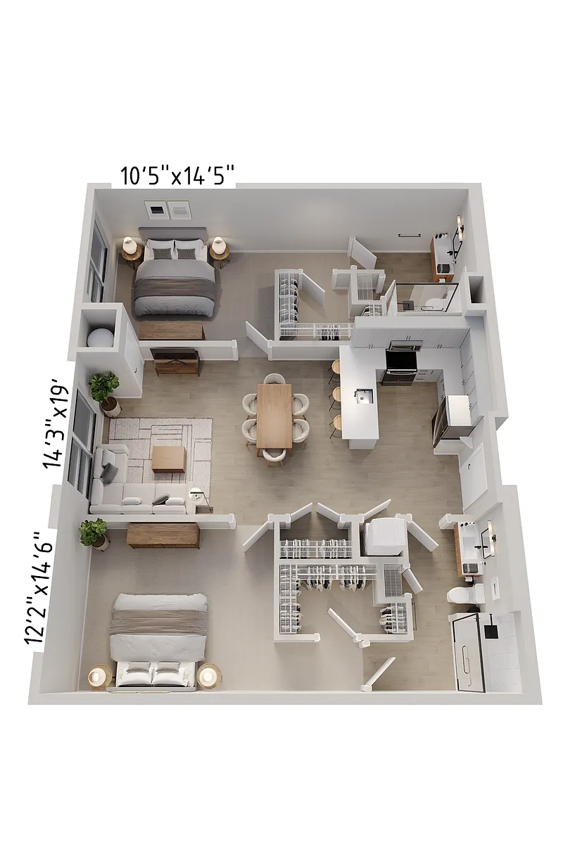 Floor plan I