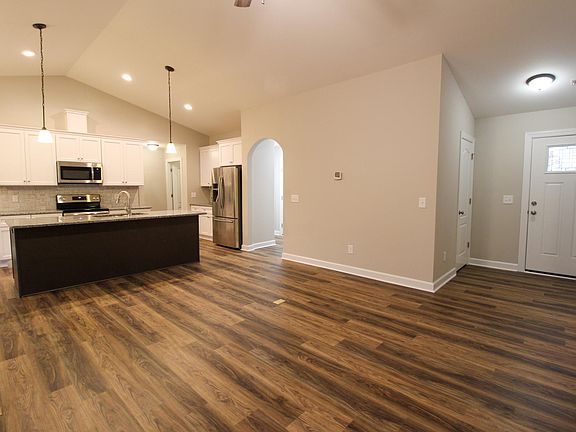 Main living kitchen and foyer