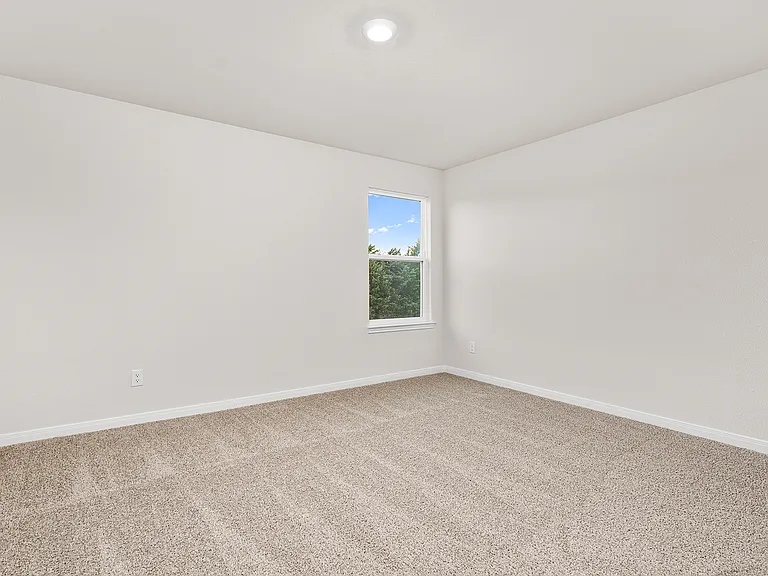 The secondary bedrooms are a great space for a children's bedroom, guest room, or home office.