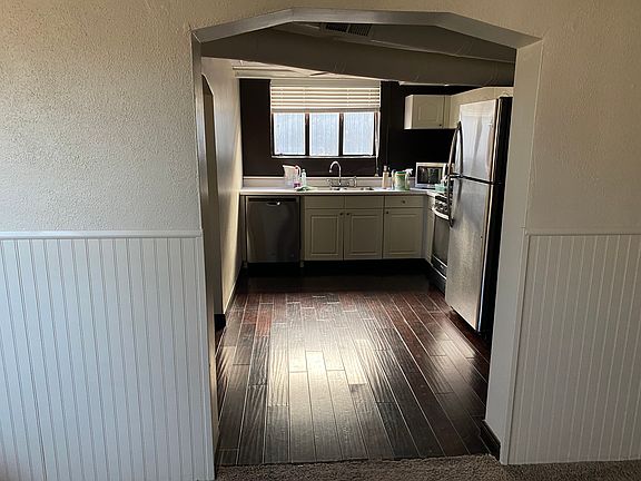 view of Kitchen from Living Room