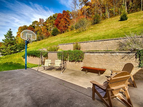 Large lot.  .9 acres