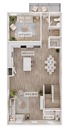 Floor plan The Overbrook