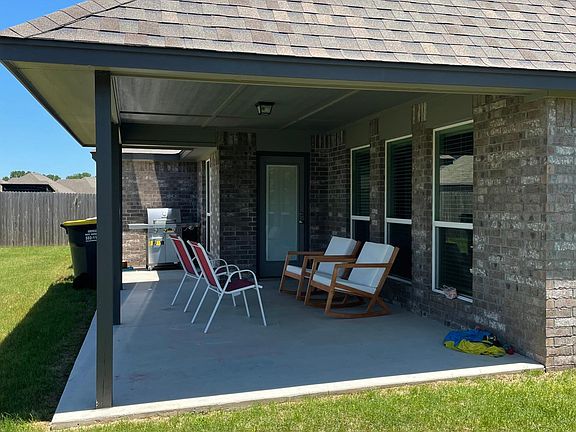 Extended covered patio