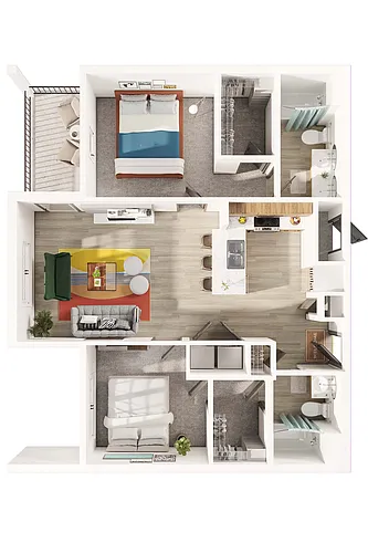 Floor plan Seascape