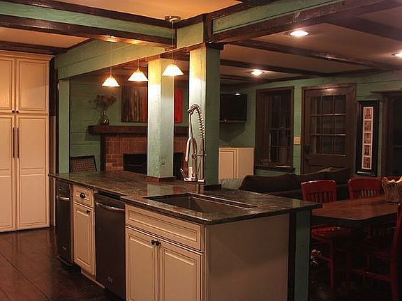 Kitchen/open living area