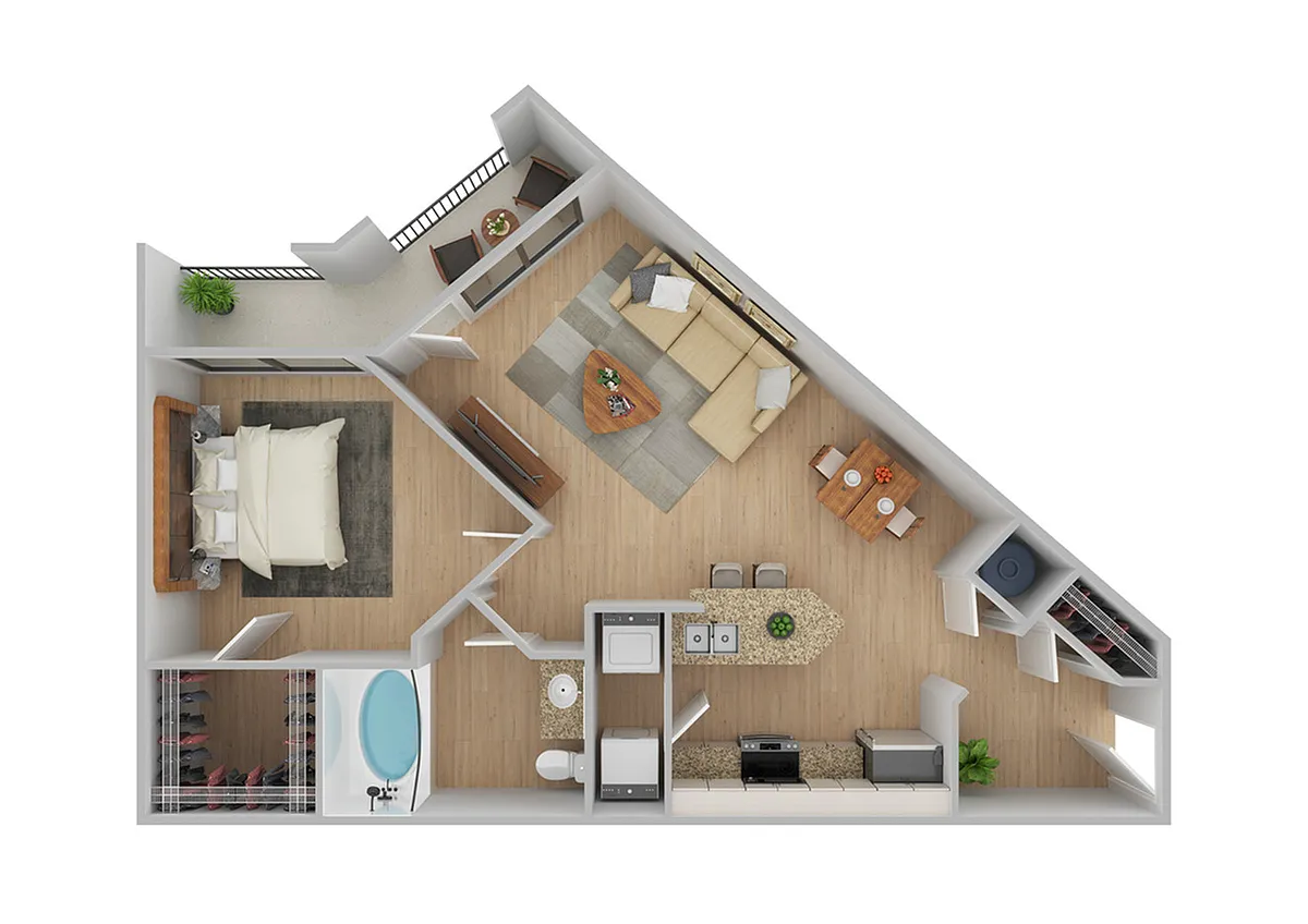 Floor plan Haven | Renovated